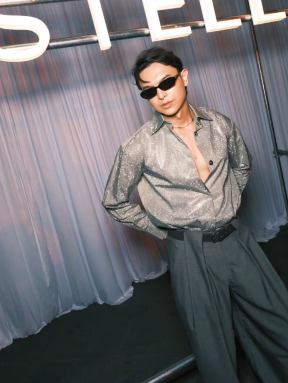 H&M x Stella McCartney Embellished Shirt XL Sold Out